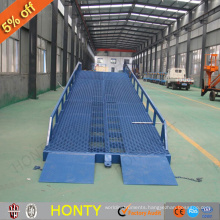 factory supplier ce 6t Warehouse mobile loading ramp / adjustable hydraulic ramp lift for sale